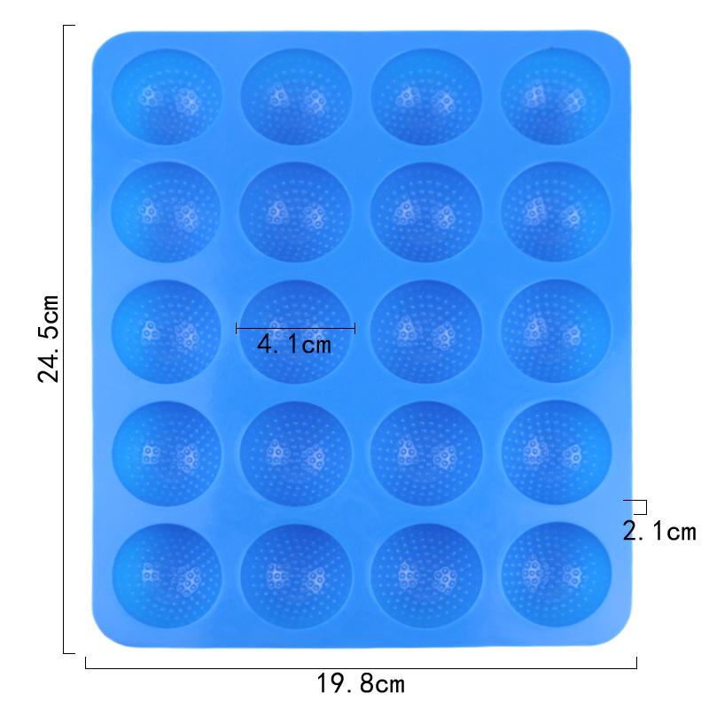 Multiple Styles Silicone Hemispherical and Spherical Molds – DIY Baking Chocolate Cup, Filled Cake, Pudding, Dessert Decorating Mold Set