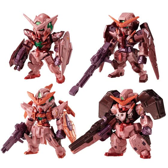 

FW CONVERGE CORE [Gundam Exia] [Gundam Dynames] [Gundam Kyrios] [Gundam Virtue] Trans-Am 4-piece set