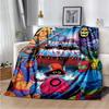 3D Printed Masters of The Universe Anime Blanket Cartoon He-Man Flannel Soft Comfortable Living Room Sofa Bed S