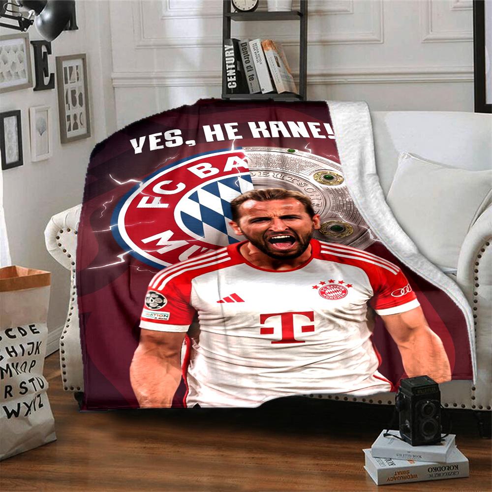 Harry Kane Blanket Comfortable Great For Seaside Livingroom Bedding For All Seasons Modern Style Ideal Gift For Birthday Valentine'S Day