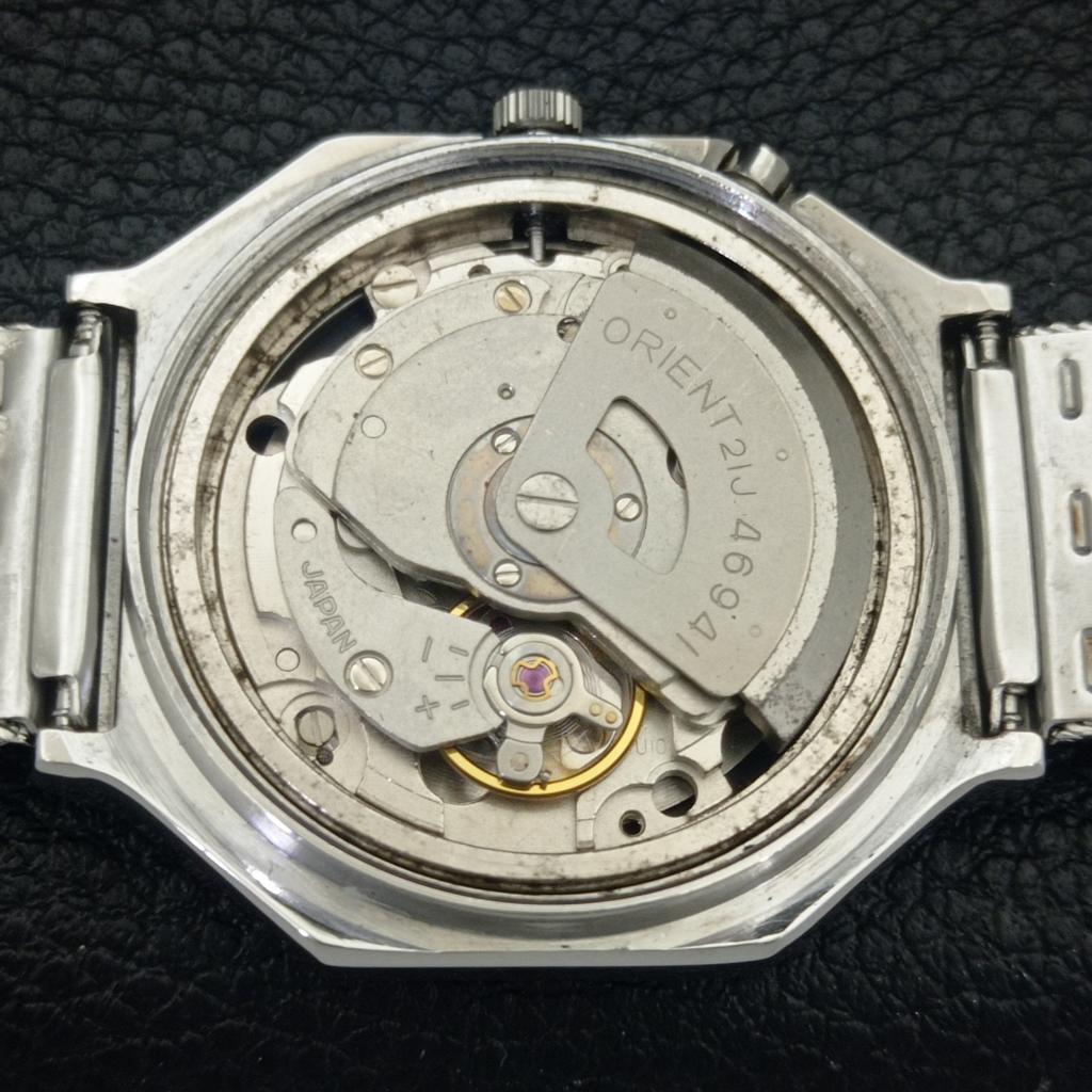 AUTOMATIC VINTAGE ORIENT CRYSTAL 46941 JAPAN MENS ORIGINAL DIAL WATCH a703474-1 R213c-a703474