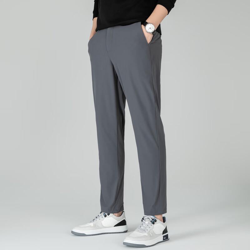 TUCANO Men's Ice Silk Stretch Casual Trousers