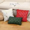 Gold Stamped Christmas Plush Pillow Cover for Living Room, Sofa, Bed, or Bay Window.