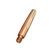 Argon Arc Welding Gun Purple Copper Nozzle M6x45L Adapter, Chromium Zirconium Copper for Panasonic.