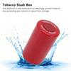 Stash Box Round Plastic Airtight Stash Jar Smell Proof  Herb Storage Case Sealed  Container for Outdoor Travel