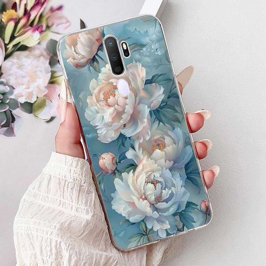 For Oppo A9 2020 Case Oppo A11x New Luxury Painted Cover Shockproof Phone Case For Oppo A5 2020 A92020 OppoA11x Soft Fundas Bags