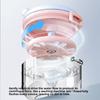 Portable Invisible Braces Storage Case Teeth Care Manual Centrifugal Cleaning Dental False Teeth Storage Box Double Seal