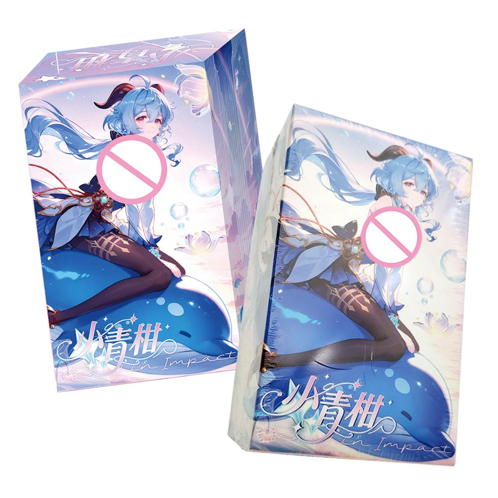 Genshin Impact Rare Collection Card Players Like Beautiful and Charming Game Goddess Characters Creative Card Boys Hobbies Gifts