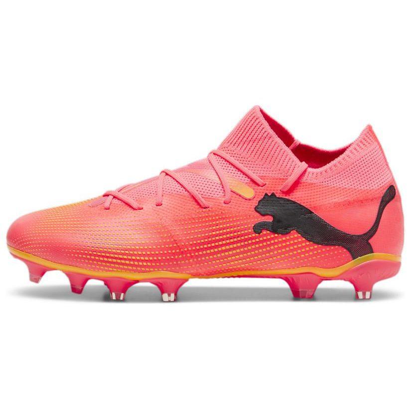 Puma FUTURE 7 MATCH AG Kunstrasen FG Festboden Dämpfung, Verschleißfeste Fußballschuhe Herren Rot 107715-03