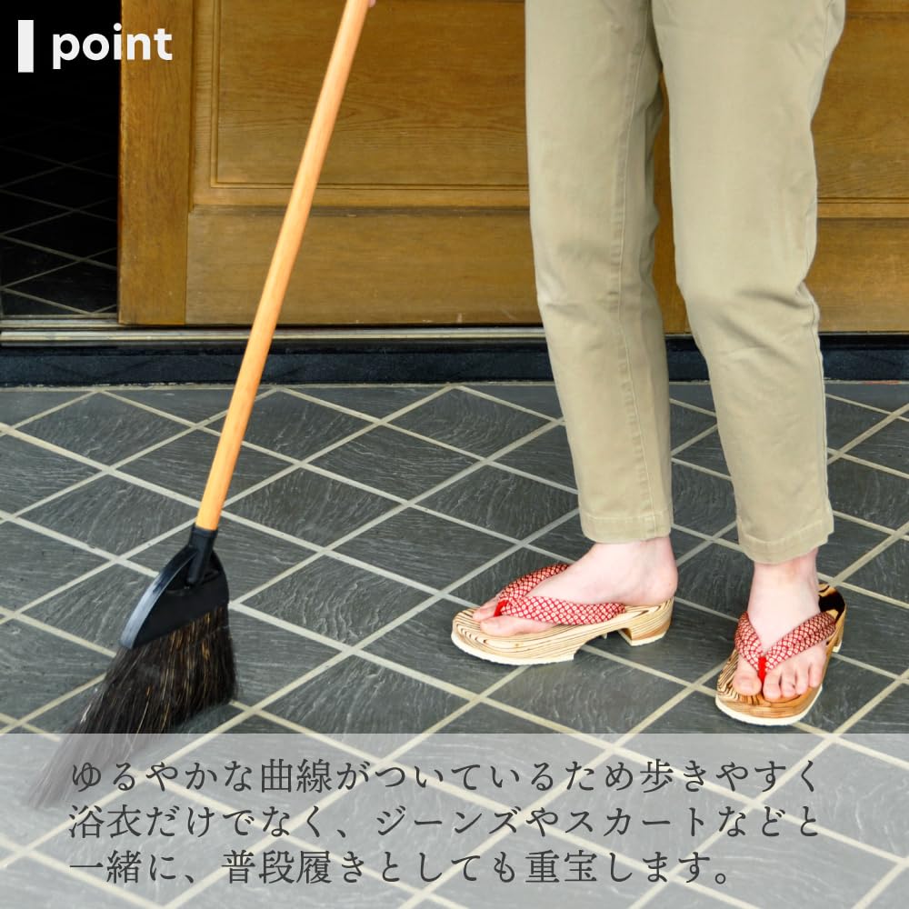 Sakai Sangyo Ukon Geta Made in Japan with Hita featuring a brocade floral Available in sizes and Perfect for Hita Geta and other summer Features a