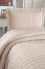 Estiva Queen Size Microcotton Bedspread 180x240 Cm Cappucino
