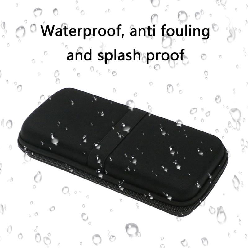 Scratch Resistant Case for ROMOSS Mobile Power 30000mAh Splashproof Storage Bag with Pocket Protable Shockproof Hard Box