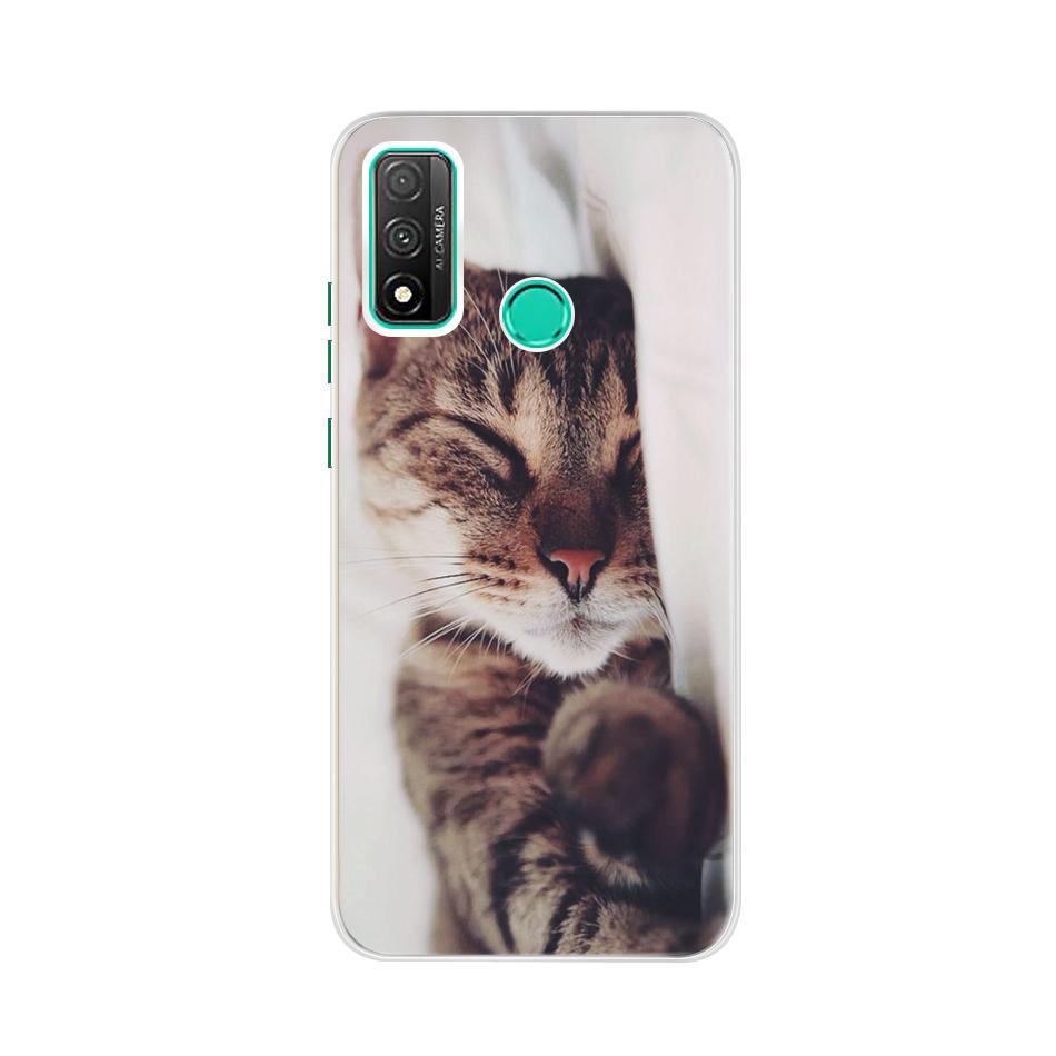 Phone Case For Huawei P smart 2020 Case TPU Silicon Soft Painted Coque Huawei Psmart 2020 POT-LX1A 6.21" Cover Bumper Cases capa