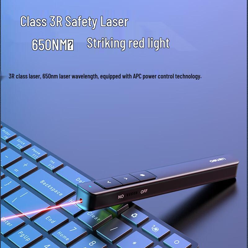 Deli 2808 Wireless Laser Presenter