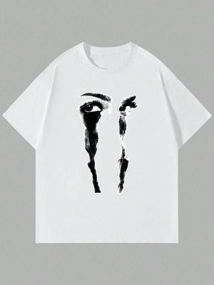 Goth Figure Graphic Unisex Men Women T-shirt Luxury Brand Fashion Big Size Top Short Sleeve Streetwear Classic Tee S-4XL
