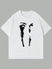 Goth Figure Graphic Unisex Men Women  T-shirt Luxury Brand Fashion Big Size Top Short Sleeve Streetwear Classic Tee S-4XL