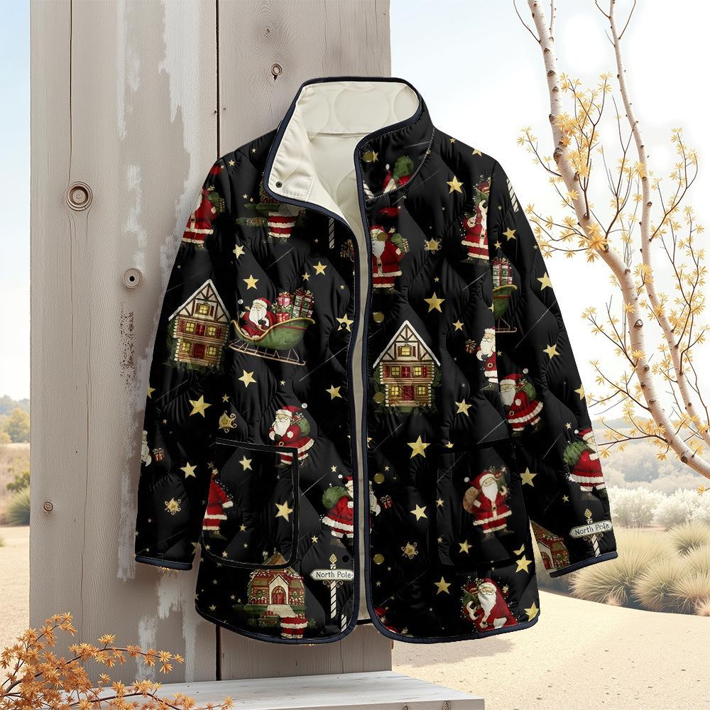 Nová bunda vícebarevné vzorové prvky B1 zipová mikina s kapucí zateplená zimní fleecová trendy vatovaná bunda