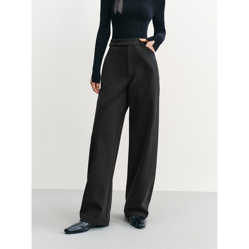 PEACEBIRD Women s High-Waist Banana Curved Casual Pants XL