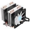CPU Fan Dual Tower Design 2 90mm3.5in Fans 6 Heat Pipes Low Noise Computer Cooler for PC