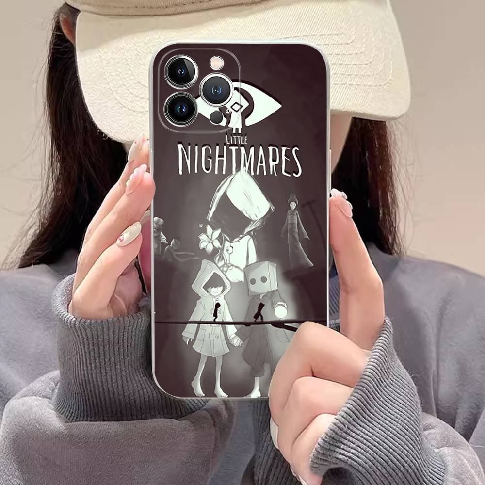 

Горячая игра L-Little Adventure Nightmares Чехол для телефона Для iPhone 17 16 14 11 12 13 15 Pro Max 14 Plus 17 Air Чехол iPhone 15