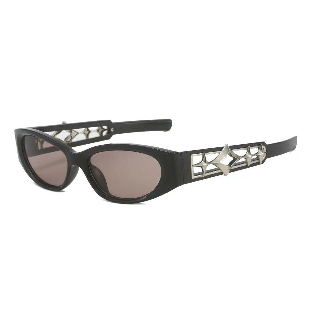 New Style Woman Sun attractive Glasses Cat Eye Shape UV Protection Sunglasses Men Y2K Stylish Sun Glasses for ladies