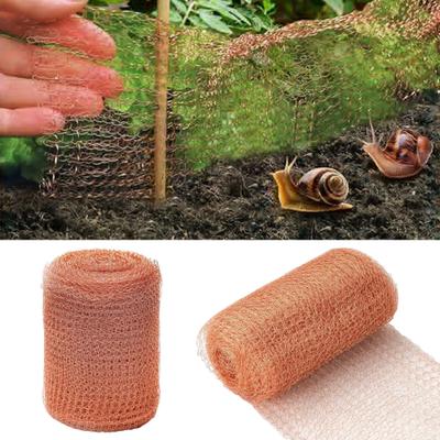 Copper Snail Control Mesh Double Layer Mesh Trap Anti Slug And Snails Garden Snail Rat Barrier Netting for Chicken Coop Vegetable Gardens