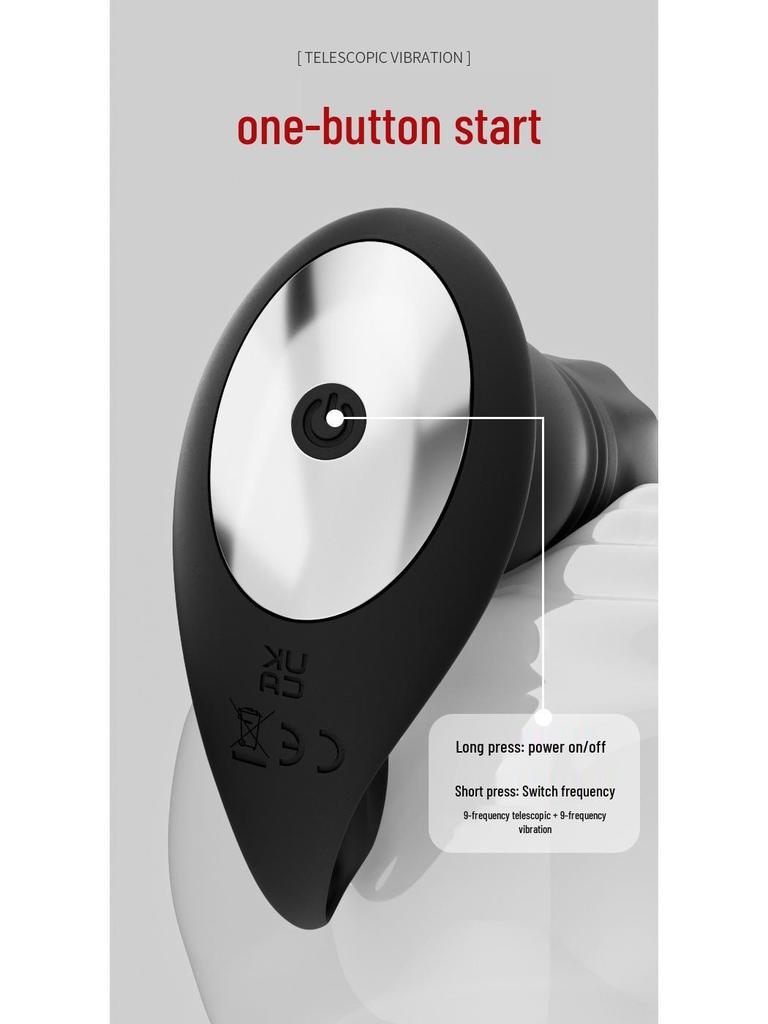 Unisex Prostate Massager & Clitoral Stimulator with App Control for Self-Pleasure
