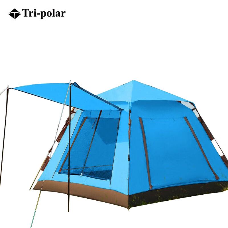 Tri-polar TP2328 3-4 Person Instant Pop-up Camping Tent