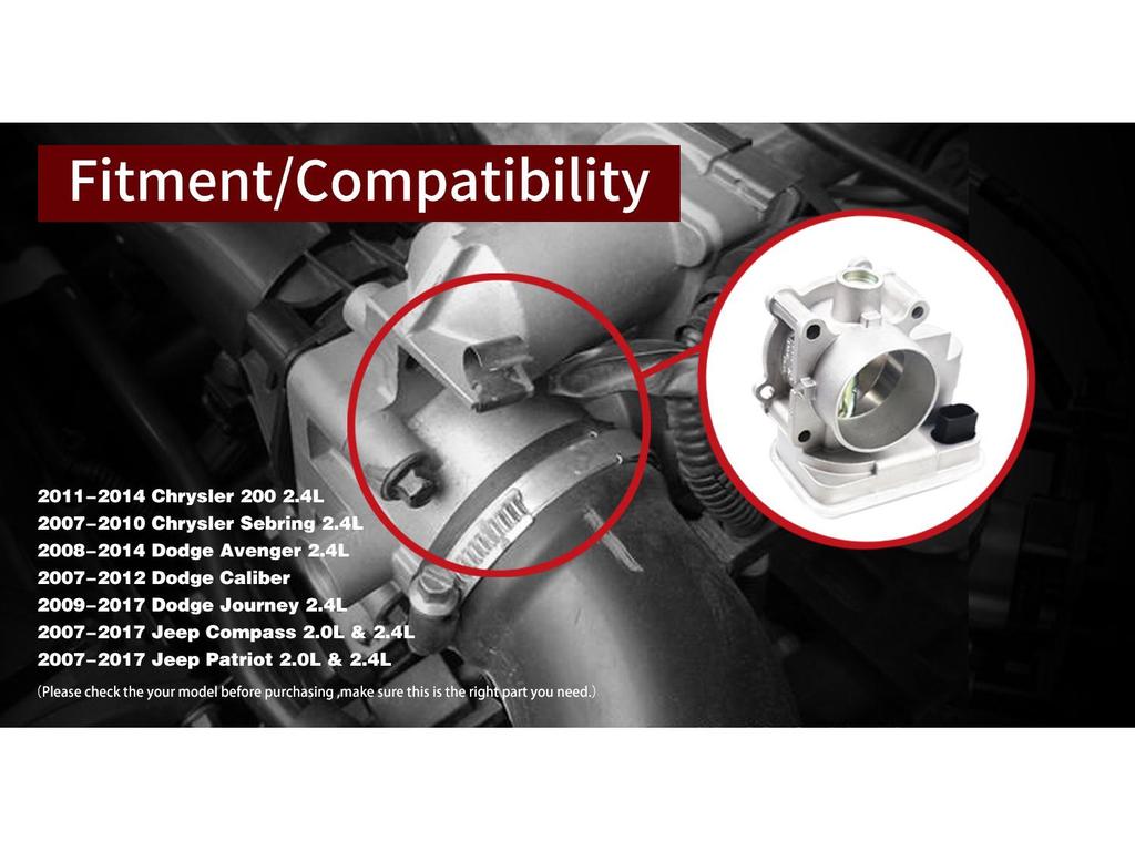 Chrysler Dodge Compass Electronic Throttle Module