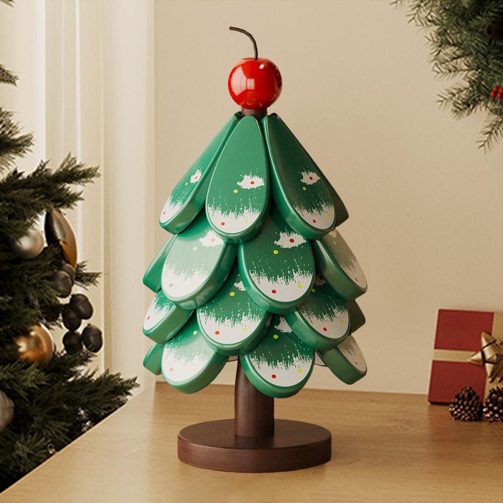 5PCS Tree Shape Trivet Set Foldable Christmas Tree Coasters Hot Pads for Hot Pots and Pans