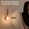 Guitar Shape Night Light Wireless Motion Sensor Rechargeable LED Light with Multi-Color Modes Ambient Mood Lighting Portable Wall Sconce