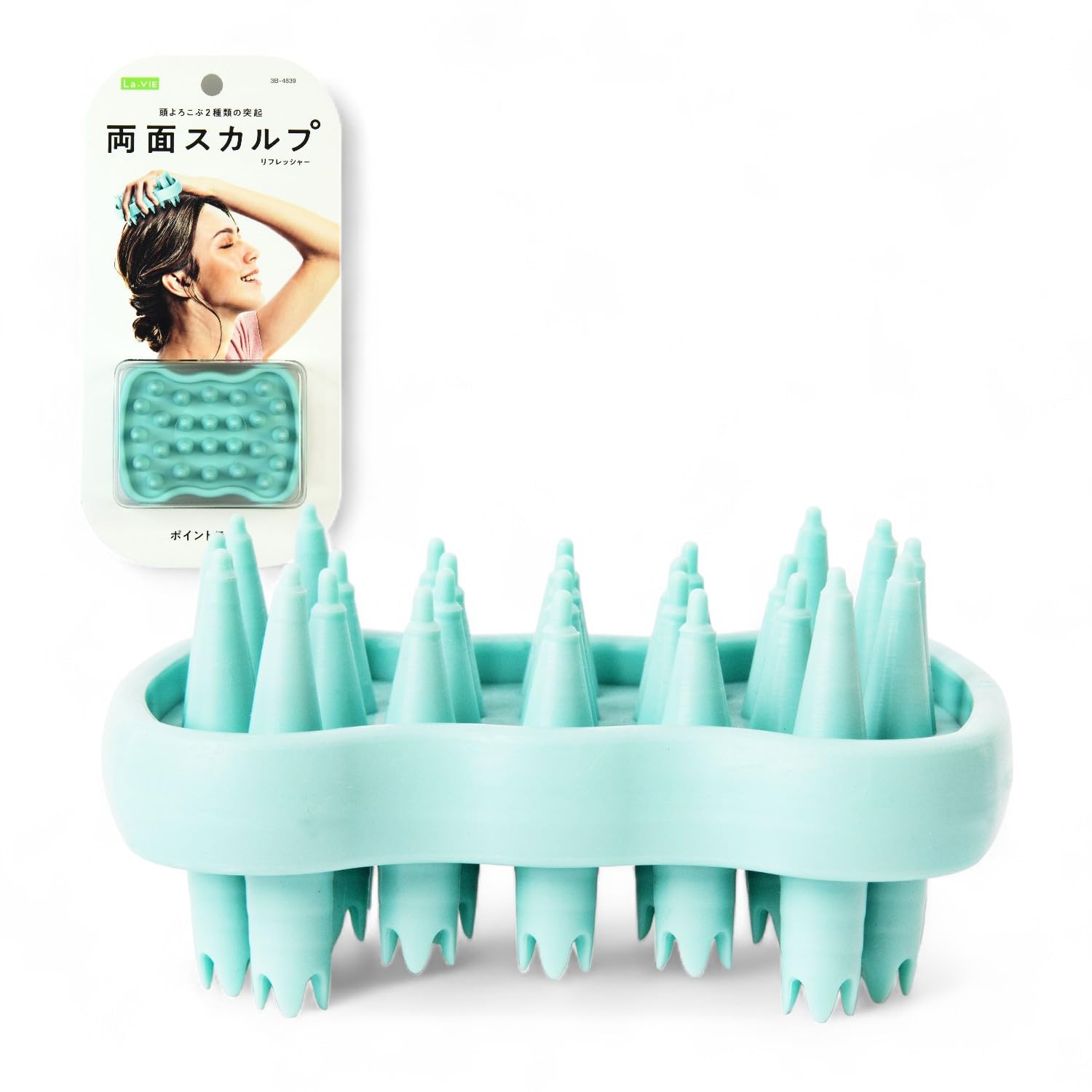 

Освежитель кожи головы Mint Blue Fascia Release Genuine La-VIE Двусторонний 3B-4838 [Продукт производителя]