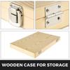 Hss Lathe Chisel Set 8 Piece Steel Brass Ferrules Wooden Case W One Chisel