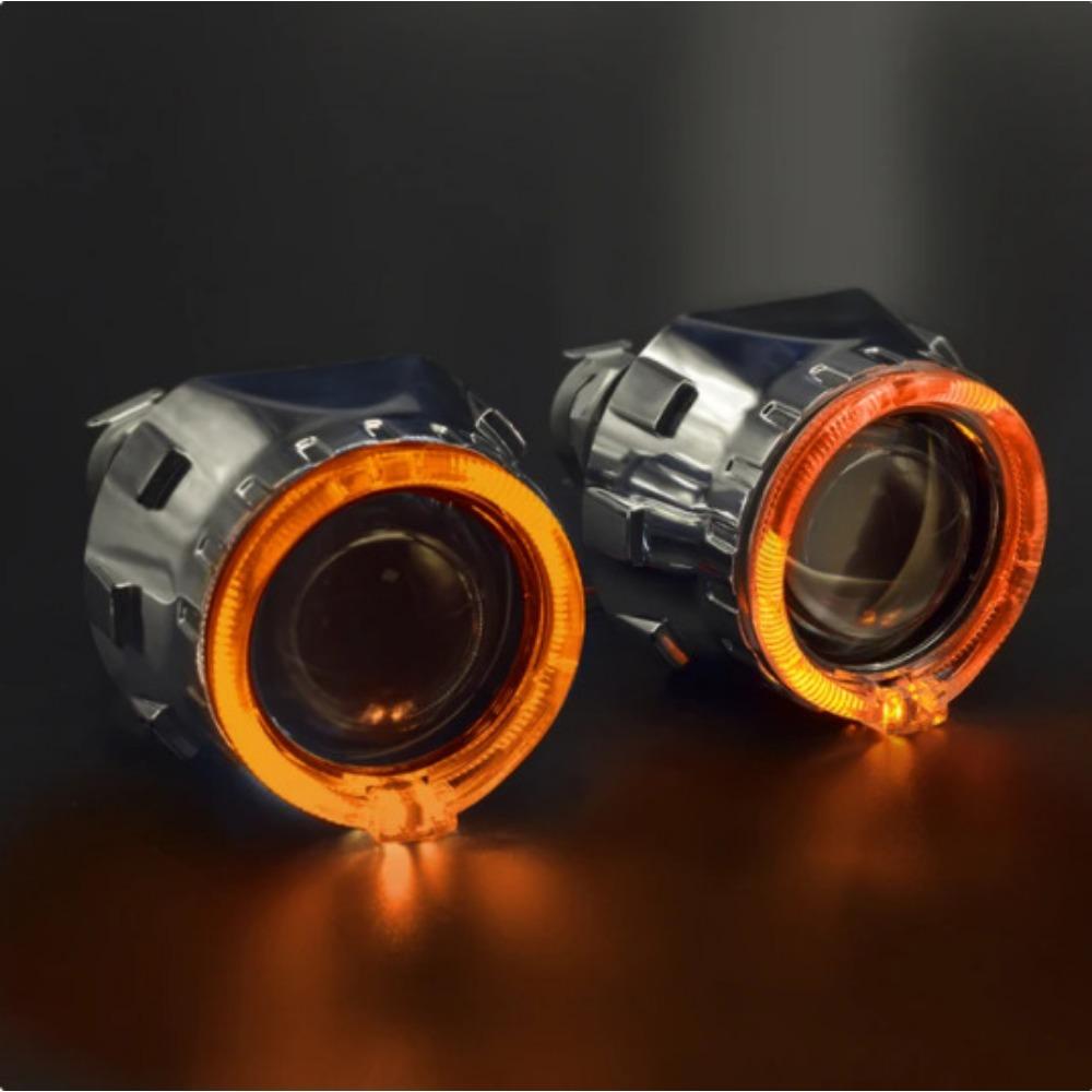 Automotive 2.5-inch Bifocal Lens Angel Eye H1HID Xenon Headlight Headlight Headlight Automotive Lamp Products Universal