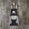 Waterproof Oil-Proof Kitchen Apron With Hand Towel, Stylish Couple Design Home Cooking Baking