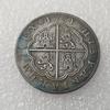Antique 1731 Spanish Craft 8 Silver-Plated Brass Rounds