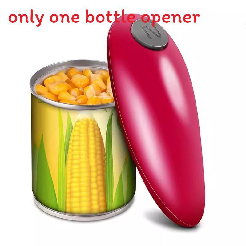 Electric Can Opener With Plastic Body For Home Kitchen Use