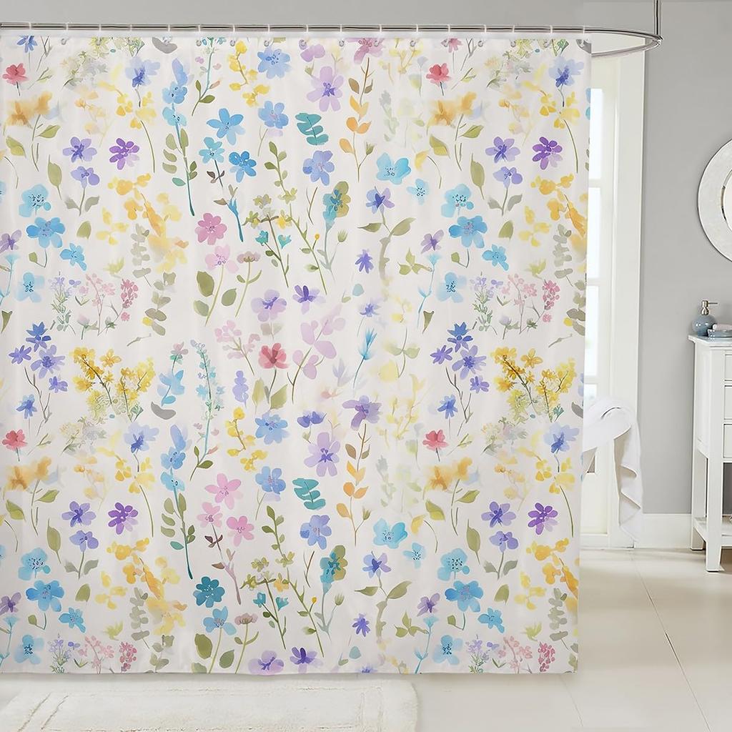Funny Golden Retriever Shower Curtain for Bathroom Decor Kids Puppy Dog Bath Curtain Boys Girls Dachshund Bathroom Accessories