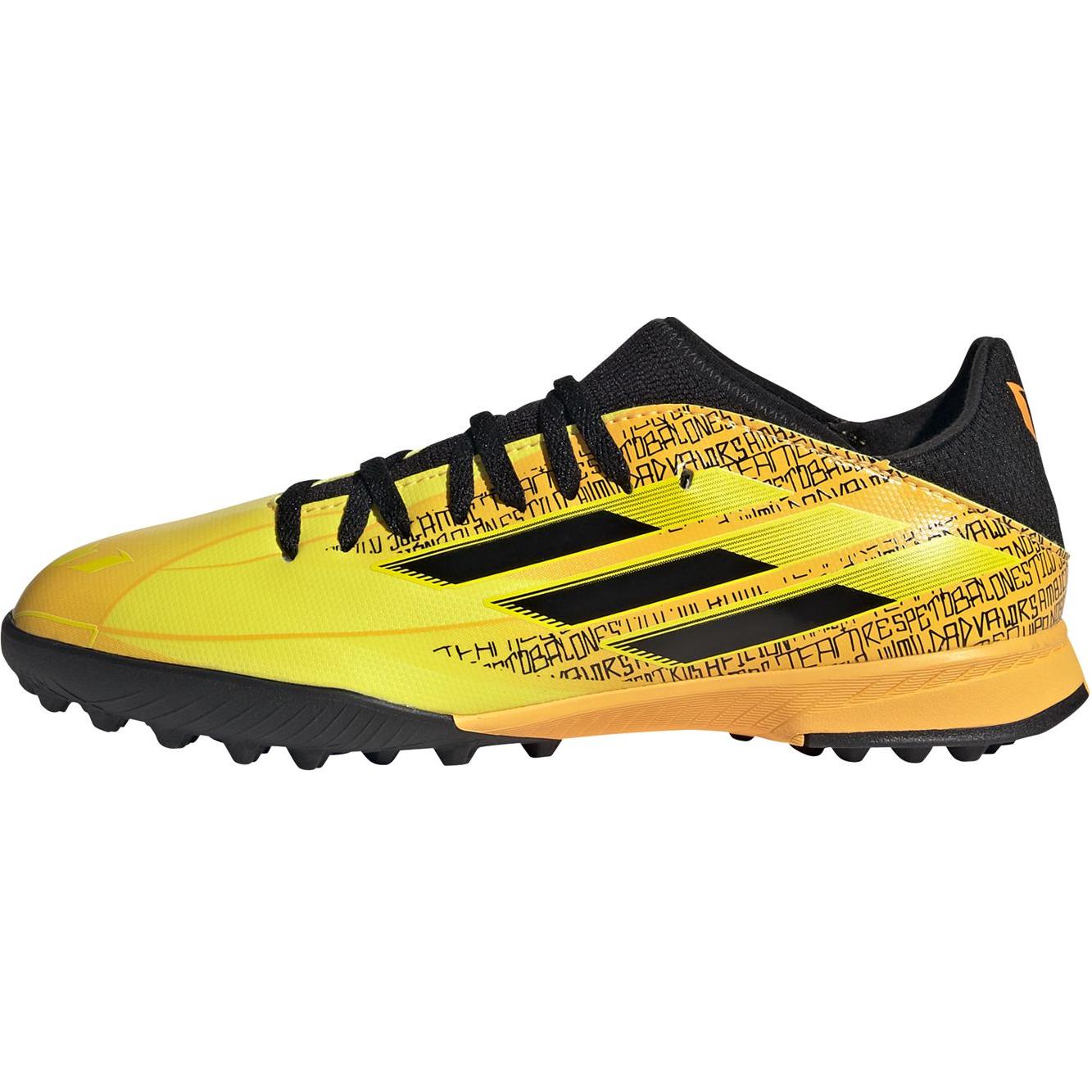 

New Speedflow x Adidas Messi Slip Resistant Abrasion Resistant Low top Kids Soccer Shoes Yellow Teenagers GW7424 36