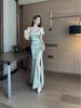 Elegant Slim-Fit Evening Gown for Formal and Casual Events