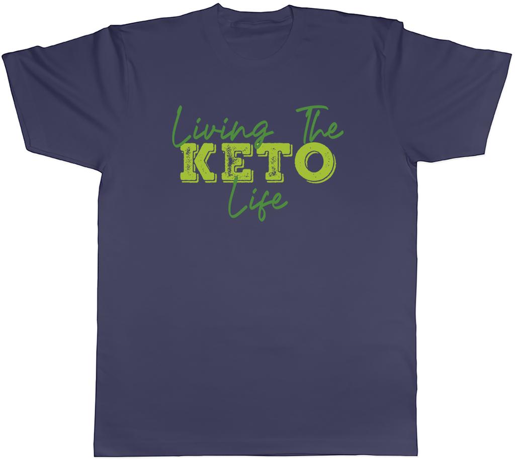 Keto Life Unisexs TShirt Gym Health Diet Fat Loss Funny Tee Gift