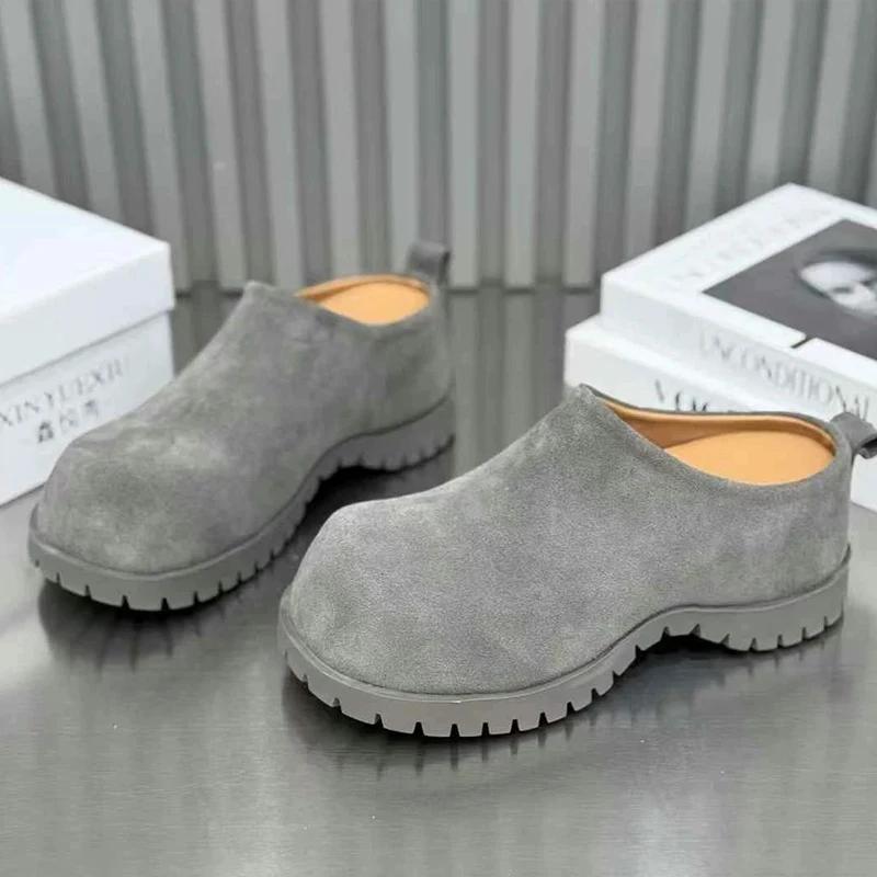 Women's Slippers Flats Platform Mules Shoes Woman Sandals Slingback Summer 2025 Brand Fashion Slides Flip Flops Zapatos De Mujer