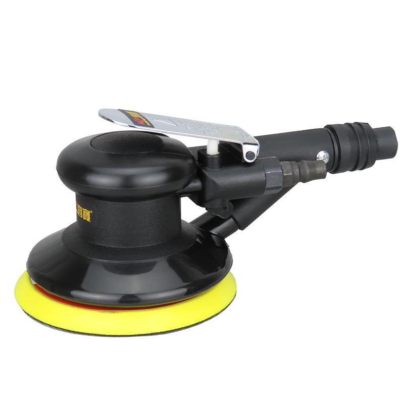 Gaobao 5-inch Air-Powered Pneumatic Sander & Polisher with Vacuum Dust Extraction