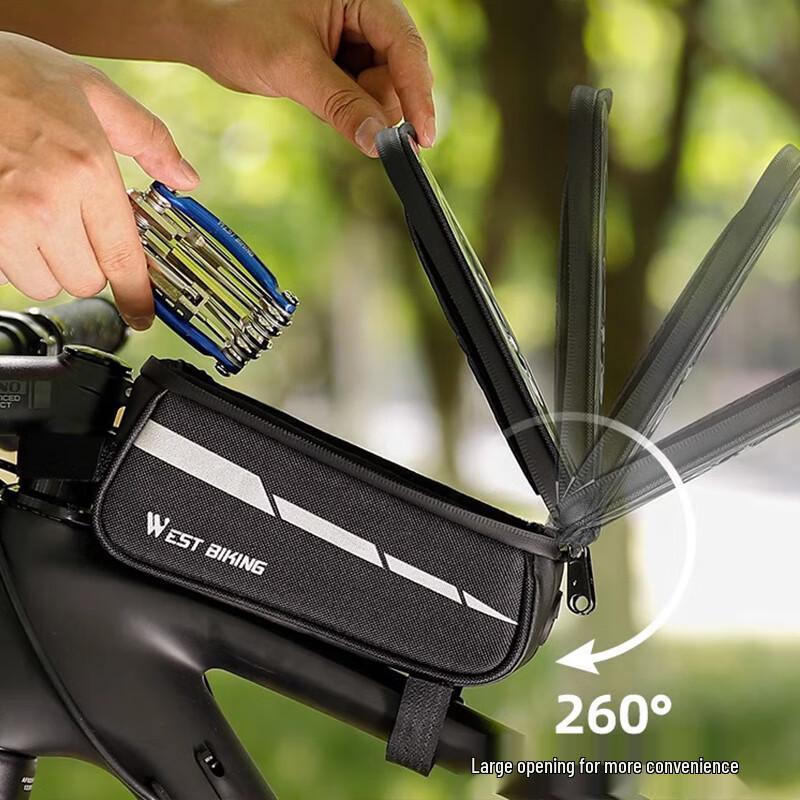 West Rider Bicycle Top Tube Phone Bag