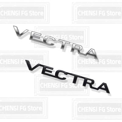 3D Metal Alloy For Vauxhall Vectra Badge Car Rear Trunk Emblem Sticker Logo Silver Black Car Accessories Decal Styling