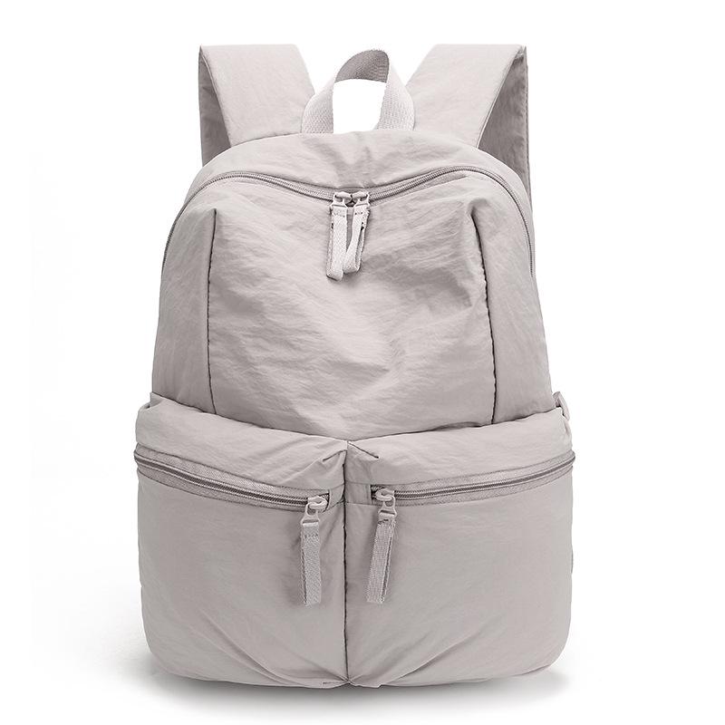 2025 Women's Lightweight Nylon College Backpack - Large Capacity, Casual Double Shoulder Bookbag