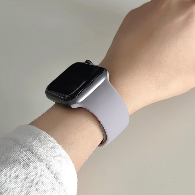 Straps For Watch 10 46 Mm 49mm 44 Mm 45mm 40mm 42mm 41mm 38mm Sport Bracelet iWatch Series 9 8 7 SE Ultra 2 Silicone Band
