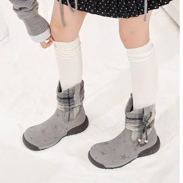 Boots Women's 2025 New Summer Thin Western Cowboy Boots Hollow Medium Tube Outdoor Tooling Martin Boots Short Boots