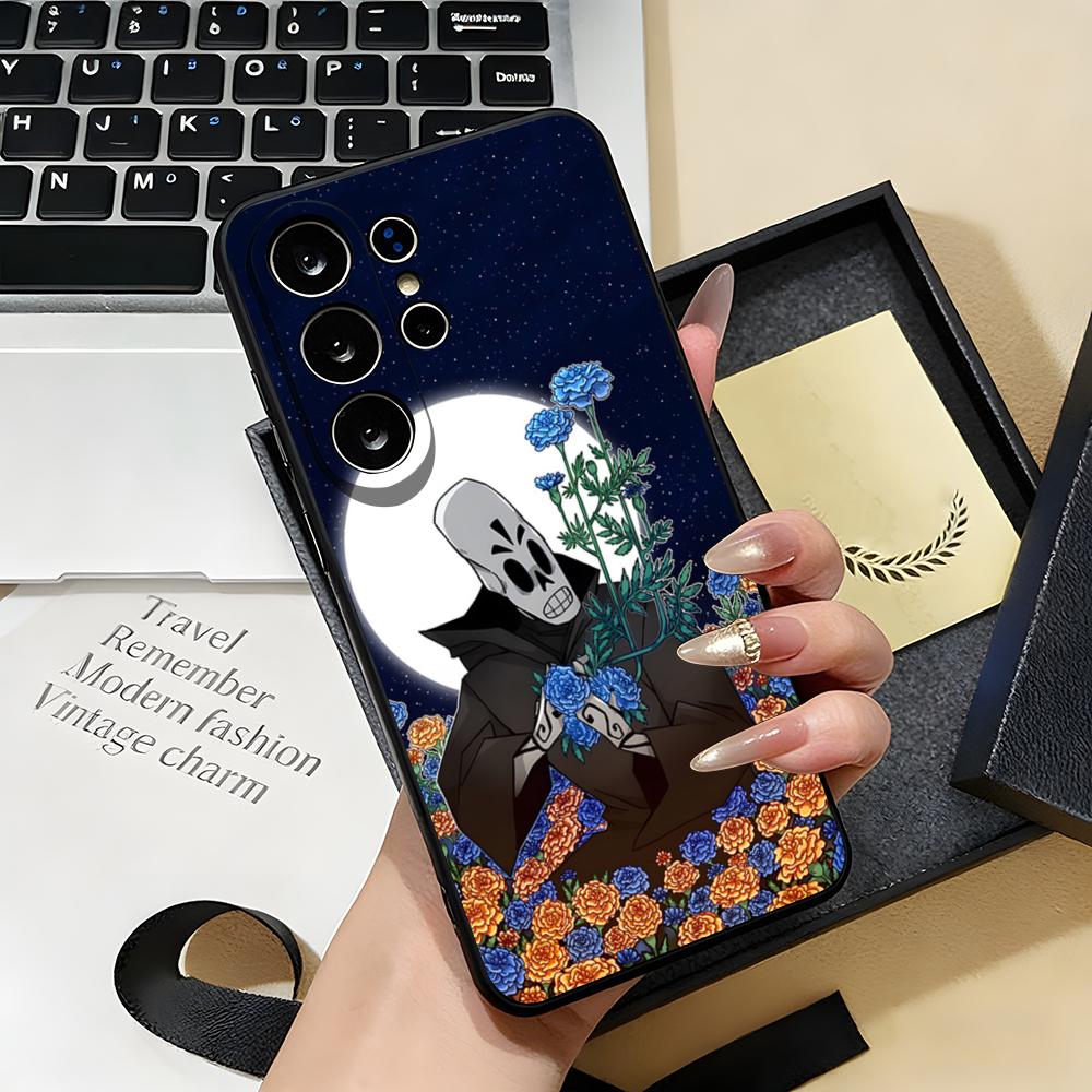 G-Grim F-Fandango Phone Case For Samsung S26 S25 S24 FE S23 S22 S21 Plus S20 Ultra Note20Ultra Black Soft Shell