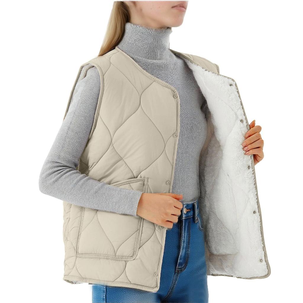 Women's Fashion Light Jacket Stand Collar Multicolor Zipper Button Coat